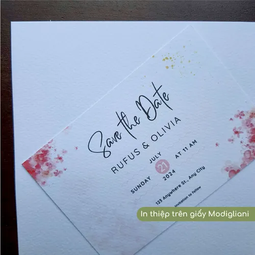 Giấy mỹ thuật Modigliani - Vân nhẹ sang trọng