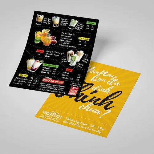 In tờ rơi giá rẻ chỉ từ 655k cho 1000 tờ - Tiết kiệm chi phí quảng cáo