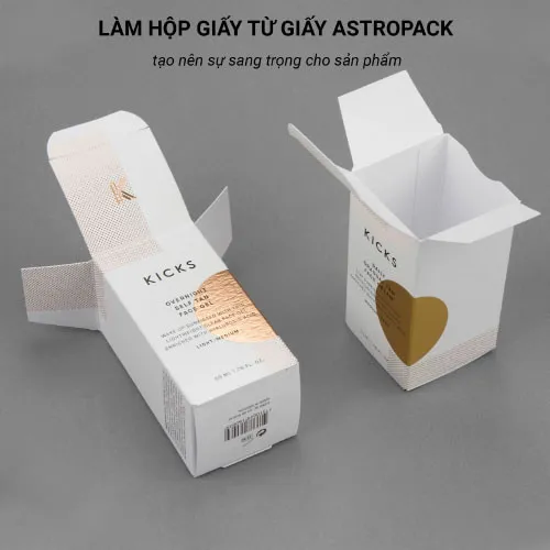 In giấy mỹ thuật Astropack - Chất lượng cao và linh hoạt
