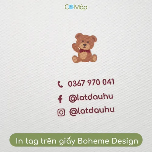 In giấy mỹ thuật Boheme Design - Sự lựa chọn hoàn hảo cho những sản phẩm cao cấp