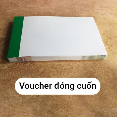 Voucher cuốn - Tiết kiệm chi phí in ấn, dễ quản lý số lượng