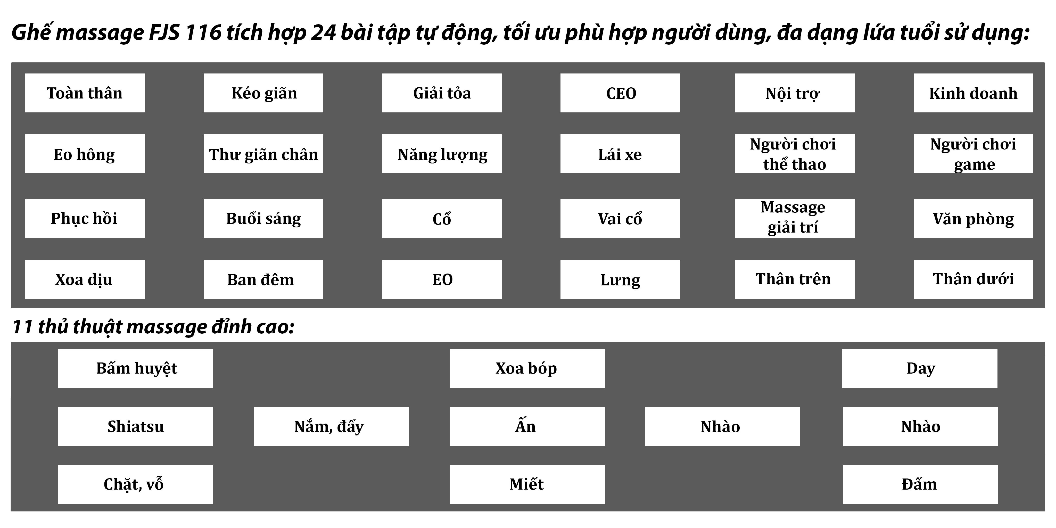 ghế massage fujishima