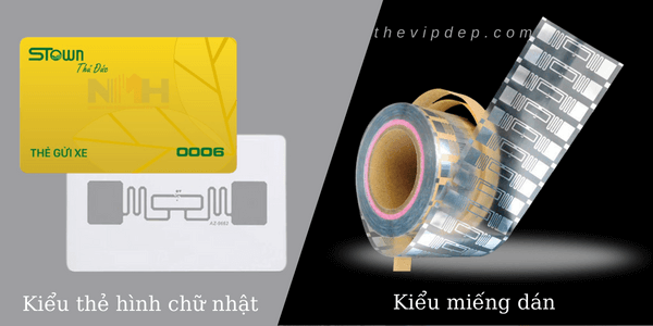 Thẻ giữ xe thông minh tầm xa UHF Thẻ giữ xe thông minh tầm xa UHF