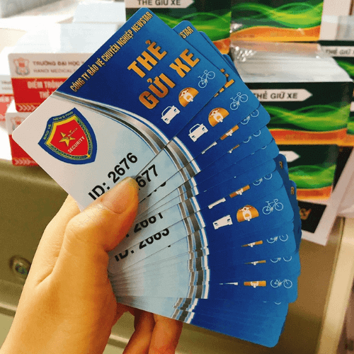 Thẻ từ giữ xe thông minh Thẻ từ giữ xe thông minh