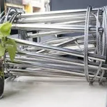 Thang Dây Thoát Hiểm Cáp Và Bậc Inox