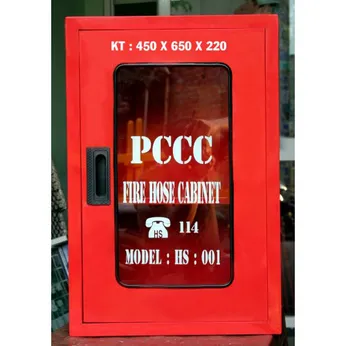 Tủ Chữa cháy vách tường 450x650x220 6zem