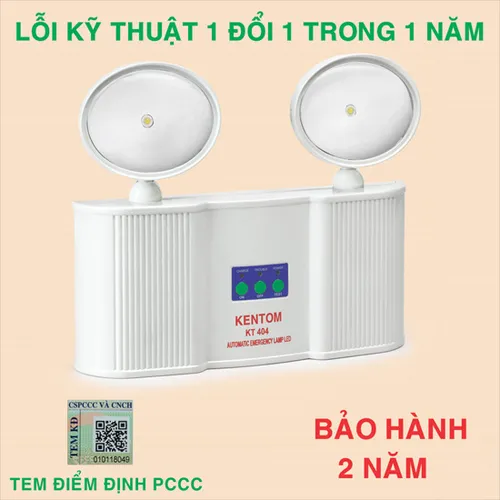 Đèn Chiếu Sáng Sự Cố Kentom KT404