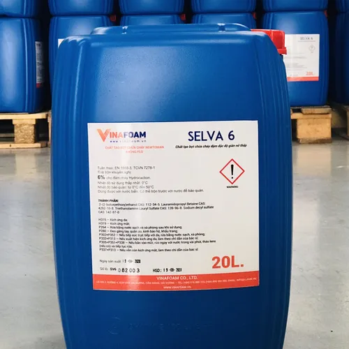 Bọt Foam Chữa Cháy Selva 6 AFFF 6% Việt Nam VinaFoam