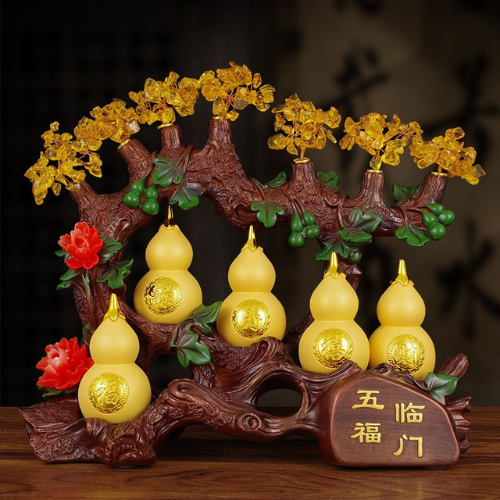 Cây Hồ Lô Ngũ Phúc Lâm Môn Cây Hồ Lô Ngũ Phúc Lâm Môn