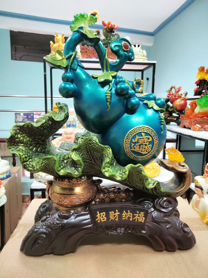 Hồ Lô dáng nằm màu xanh dương Hồ Lô dáng nằm màu xanh dương