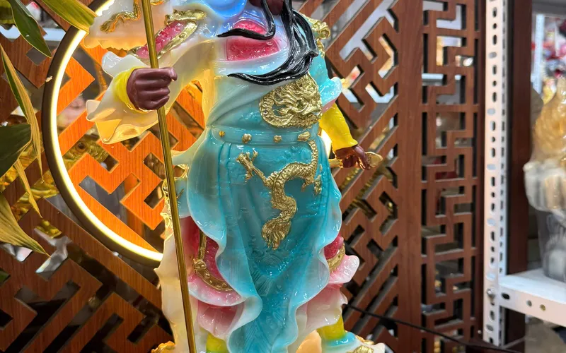 Quan Công Đứng Ngũ Kỳ Cửu Long