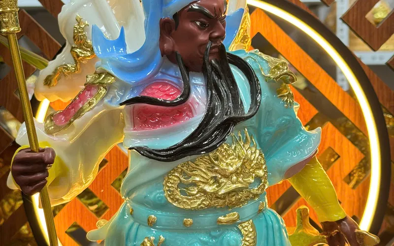 Quan Công Đứng Ngũ Kỳ Cửu Long