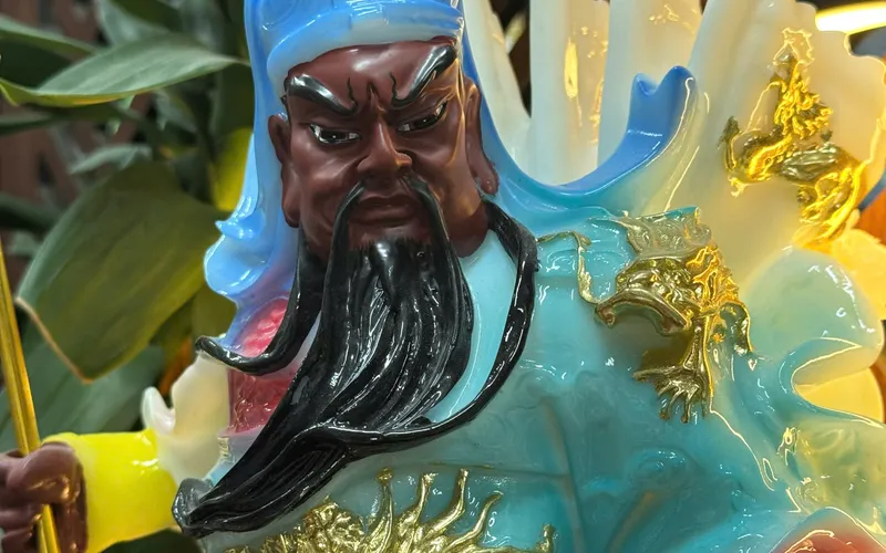 Quan Công Đứng Ngũ Kỳ Cửu Long