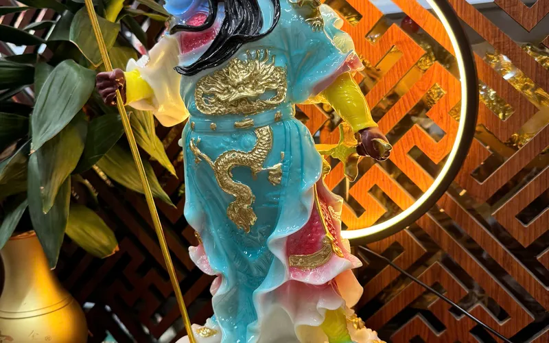 Quan Công Đứng Ngũ Kỳ Cửu Long