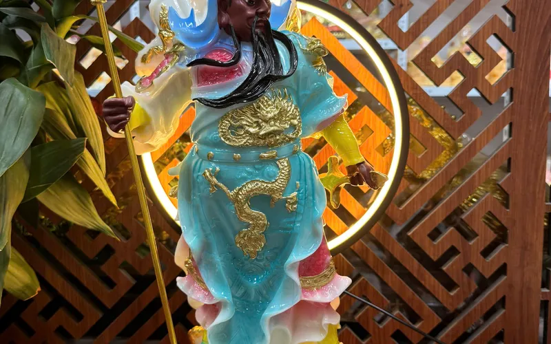 Quan Công Đứng Ngũ Kỳ Cửu Long