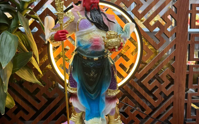 Quan Công Đứng Ngũ Kỳ Cửu Long