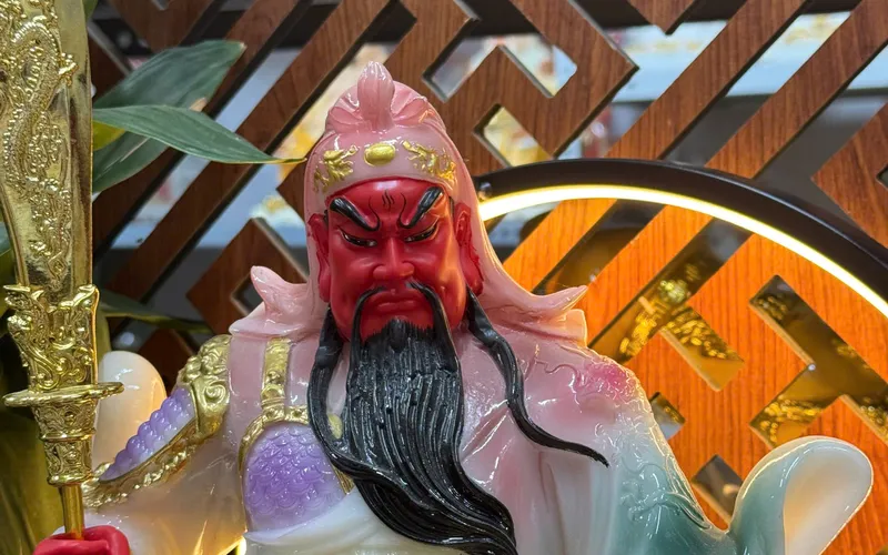 Quan Công Đứng Ngũ Kỳ Cửu Long