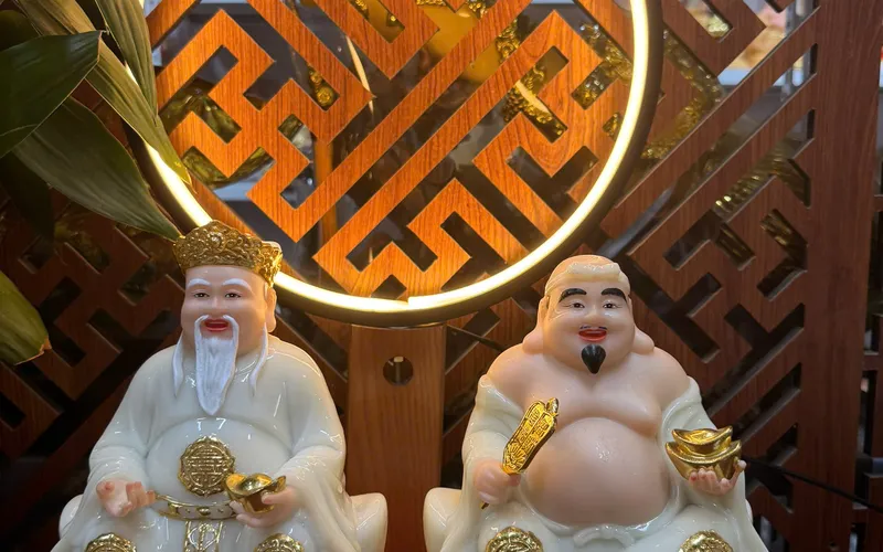 Bộ Tượng Ông Thần Tài Ông Thổ Địa