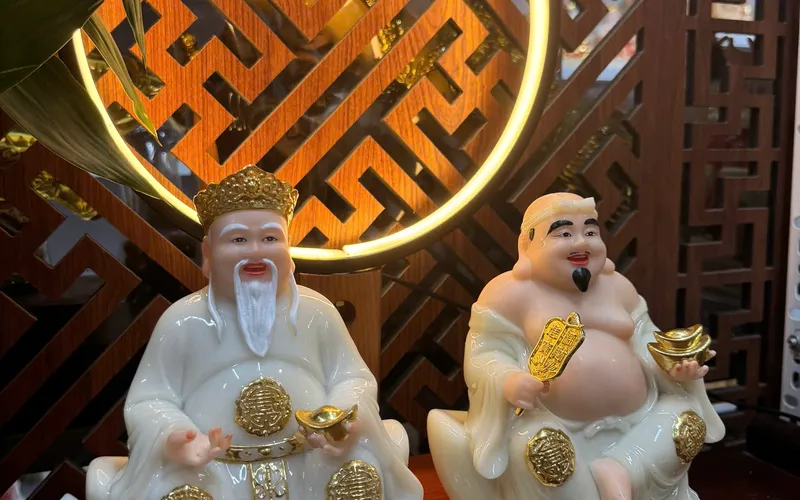 Bộ Tượng Ông Thần Tài Ông Thổ Địa