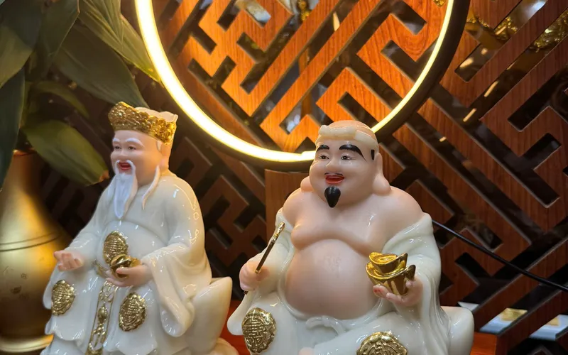 Bộ Tượng Ông Thần Tài Ông Thổ Địa