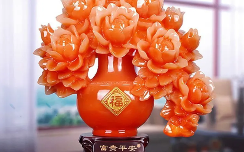 Bình hoa Mẫu Đơn