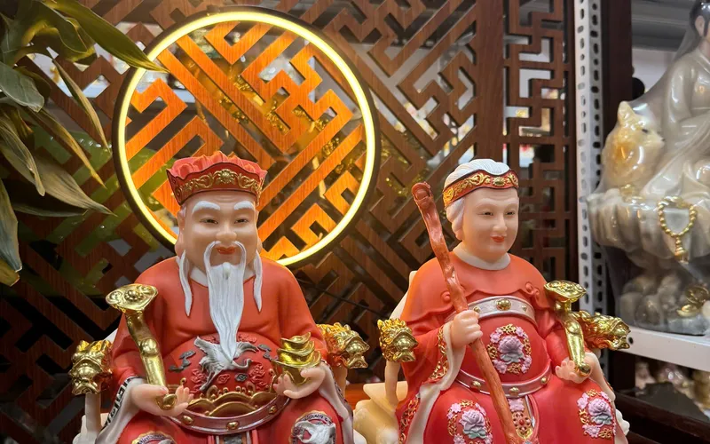 Ông Bà Thổ Địa màu Đỏ  