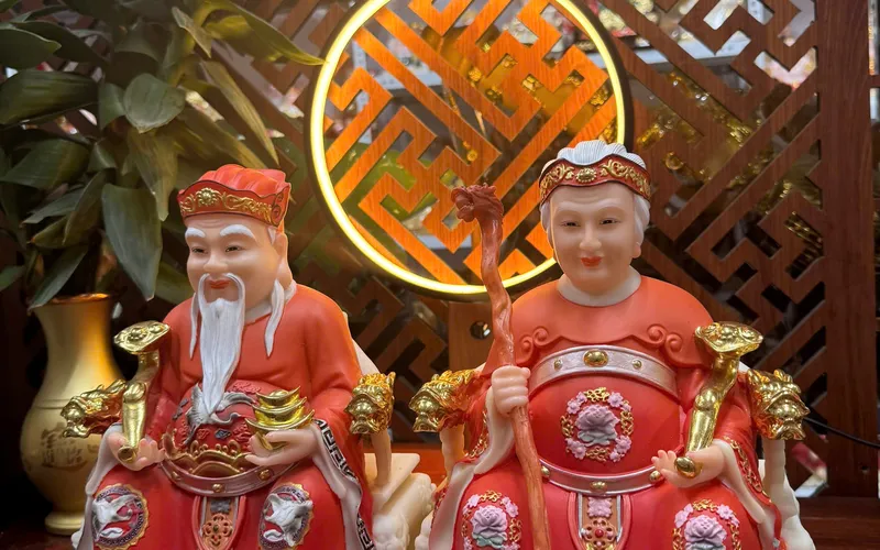 Ông Bà Thổ Địa màu Đỏ  