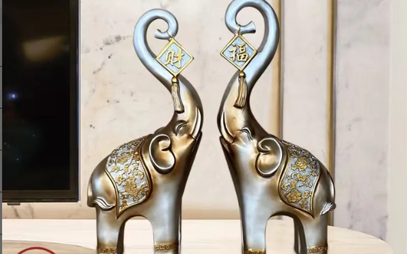 Decor phong thủy tượng Voi