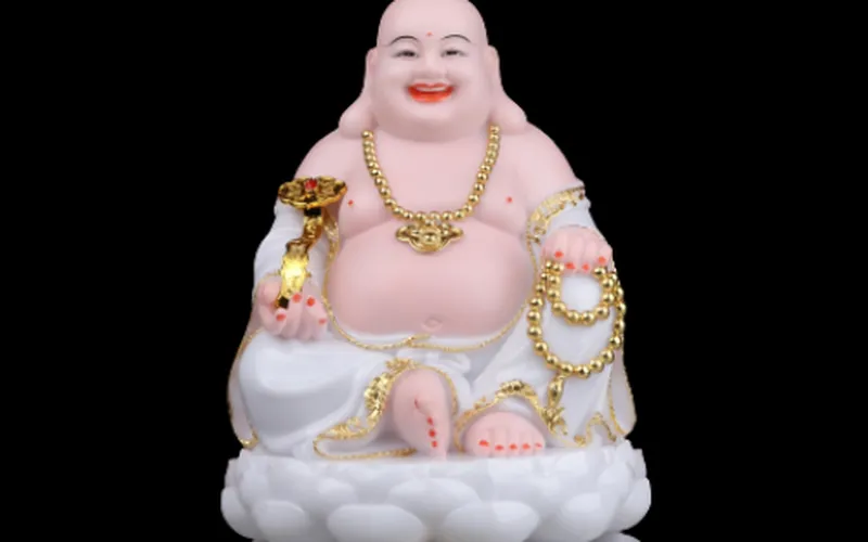 Di Lạc Như Ý ngồi đóa sen 