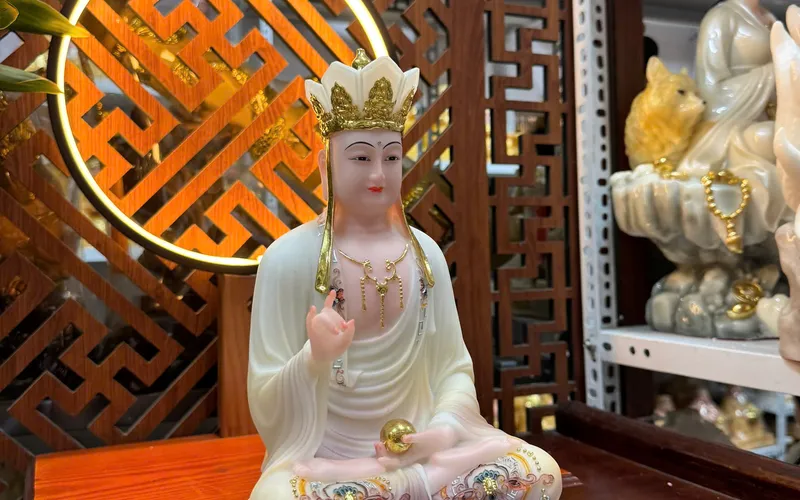 Địa Tạng Vương đế sen nở 