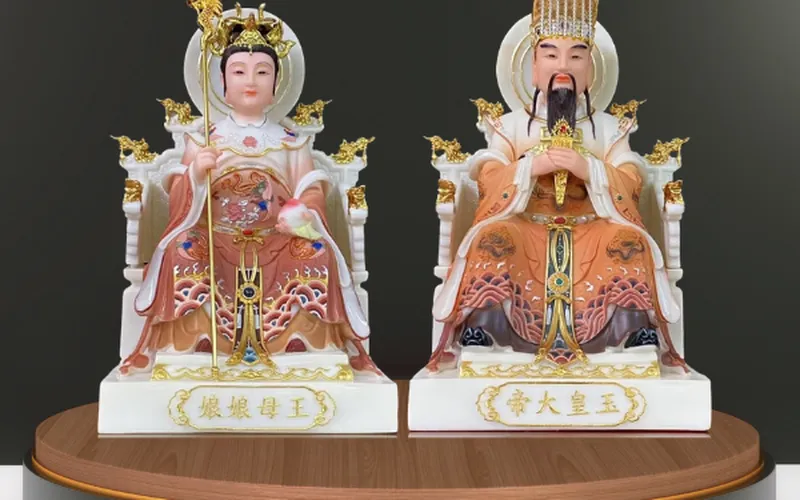 Bộ Tượng Ngọc Hoàng Vương Mẫu