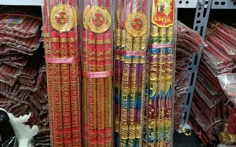 Nhang chữ nổi 50cm 