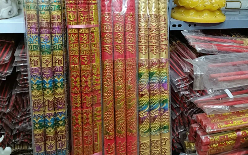 Nhang chữ nổi 80cm