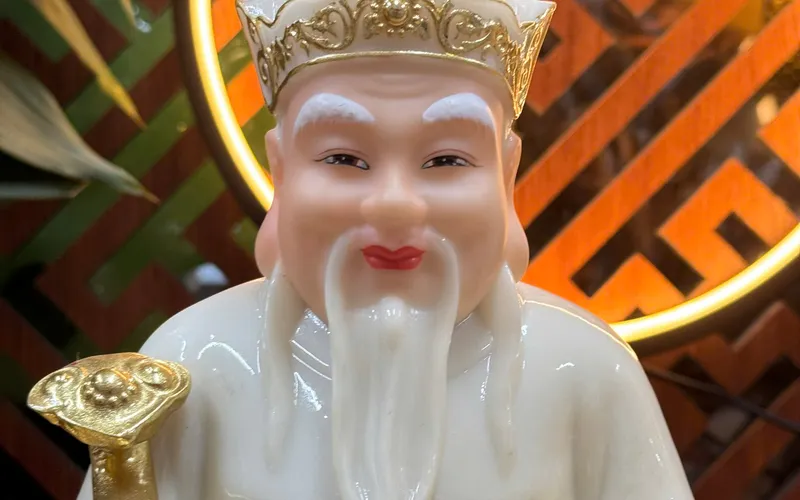 Ông Bà Thổ Địa màu Trắng 