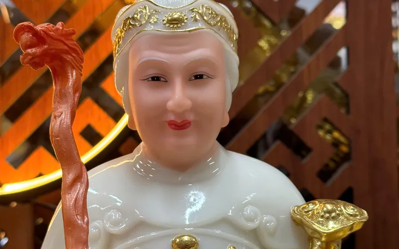 Ông Bà Thổ Địa màu Trắng 