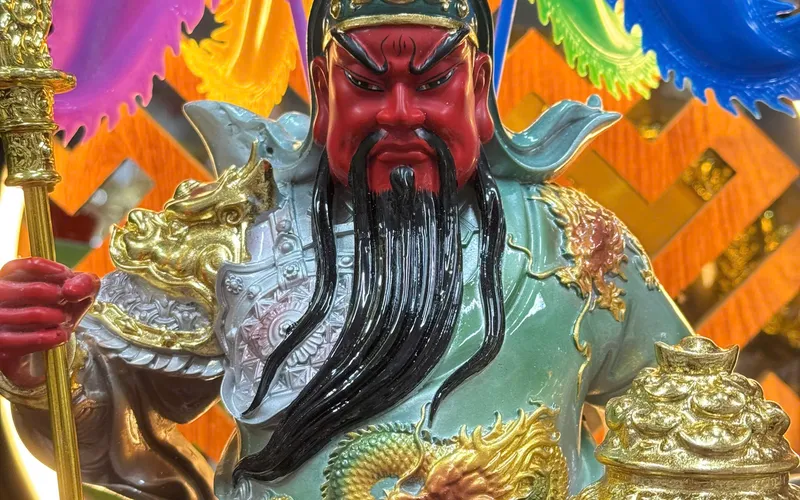 Quan Công Đứng Ngũ Kỳ Cửu Long 