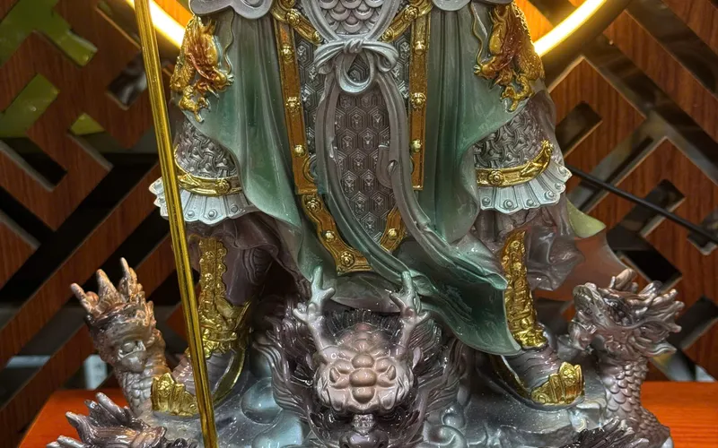 Quan Công Đứng Ngũ Kỳ Cửu Long 