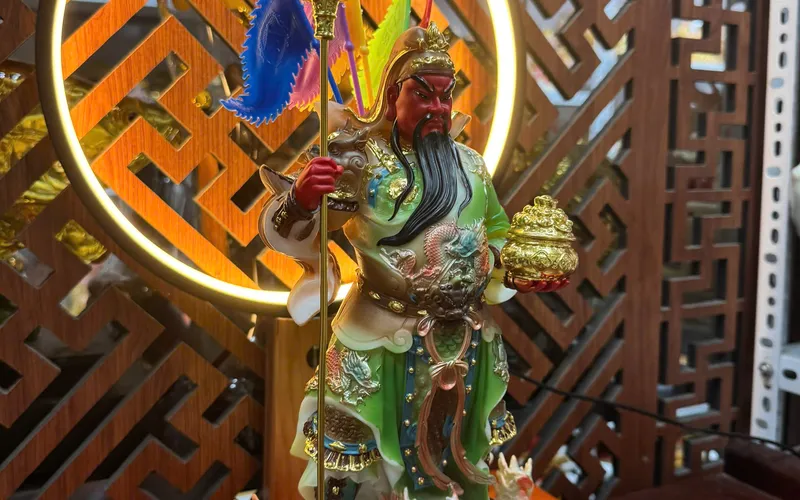 Quan Công Đứng Ngũ Kỳ Cửu Long