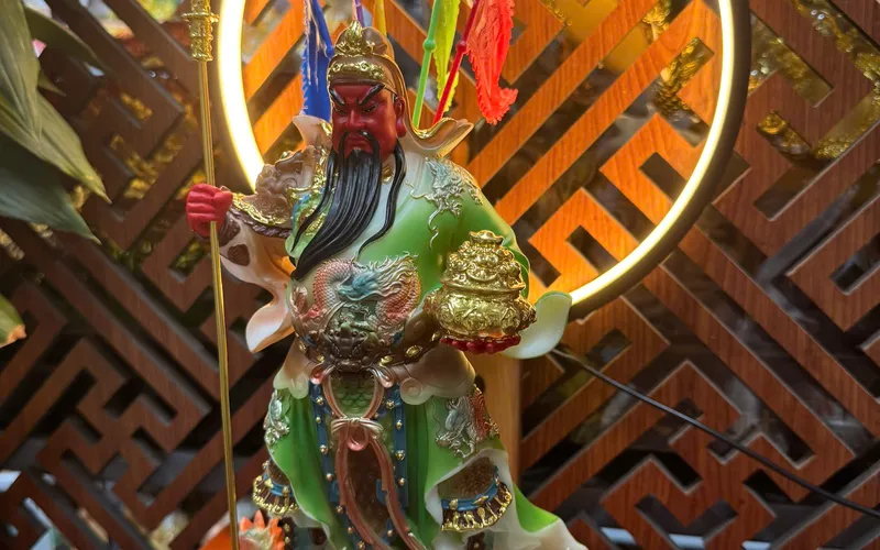 Quan Công Đứng Ngũ Kỳ Cửu Long