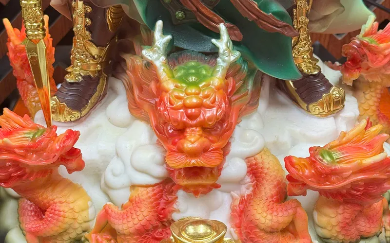 Quan Công Đứng Ngũ Kỳ Cửu Long