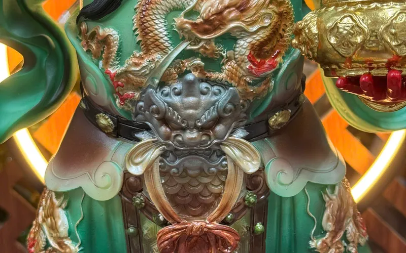 Quan Công Đứng Ngũ Kỳ Cửu Long