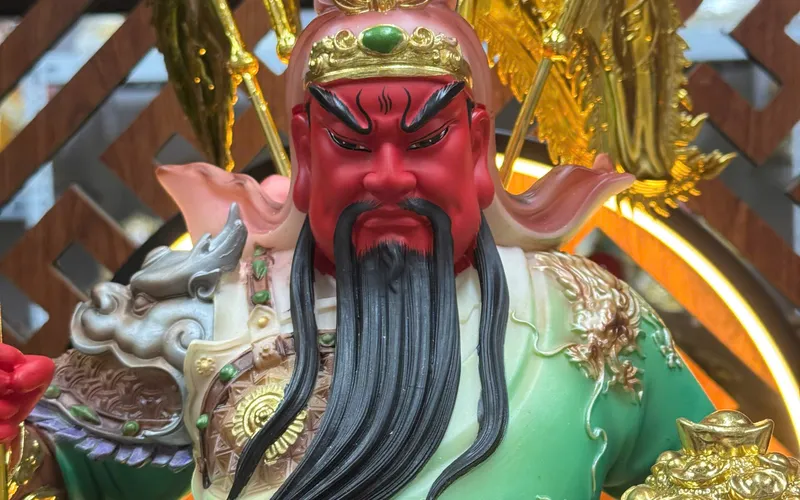 Quan Công Đứng Ngũ Kỳ Cửu Long