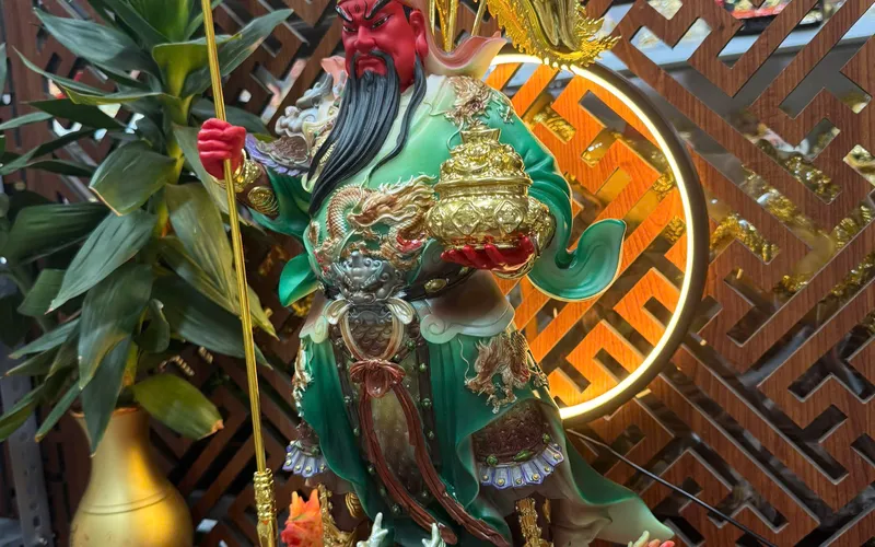 Quan Công Đứng Ngũ Kỳ Cửu Long