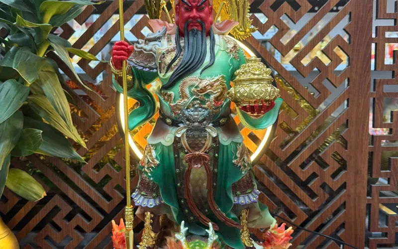 Quan Công Đứng Ngũ Kỳ Cửu Long