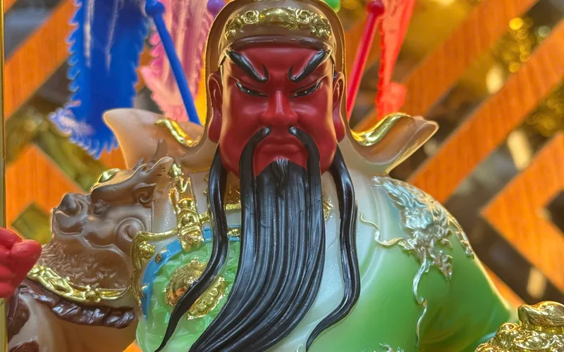 Quan Công Đứng Ngũ Kỳ Cửu Long