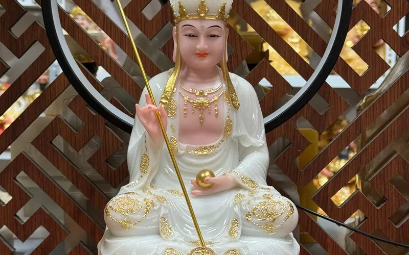 Bộ tượng Ta Bà Tam Thánh Phật 