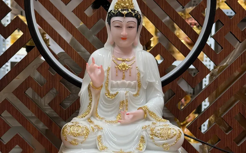 Bộ tượng Ta Bà Tam Thánh Phật 