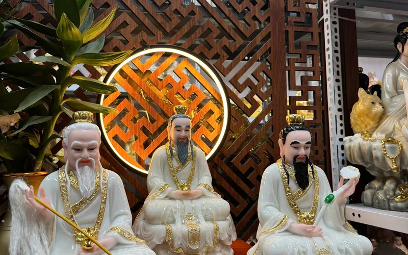 Bộ ba vị Tam Thanh Đạo Giáo