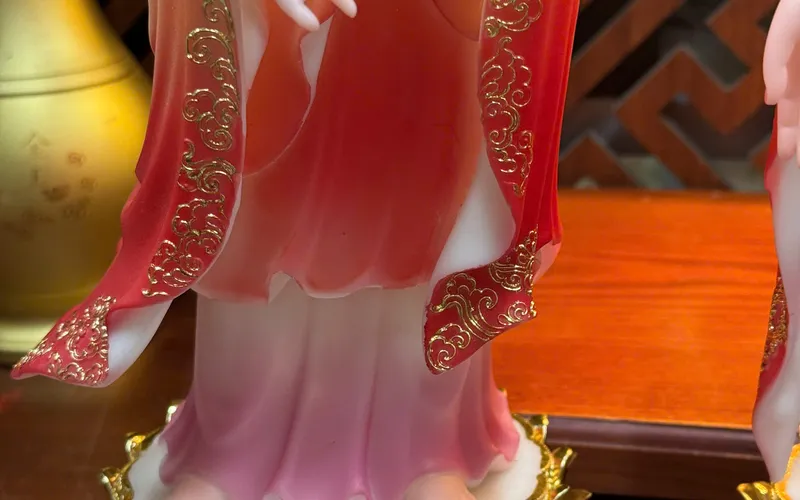 Tây Phương Tam Thánh Đứng Đài Sen