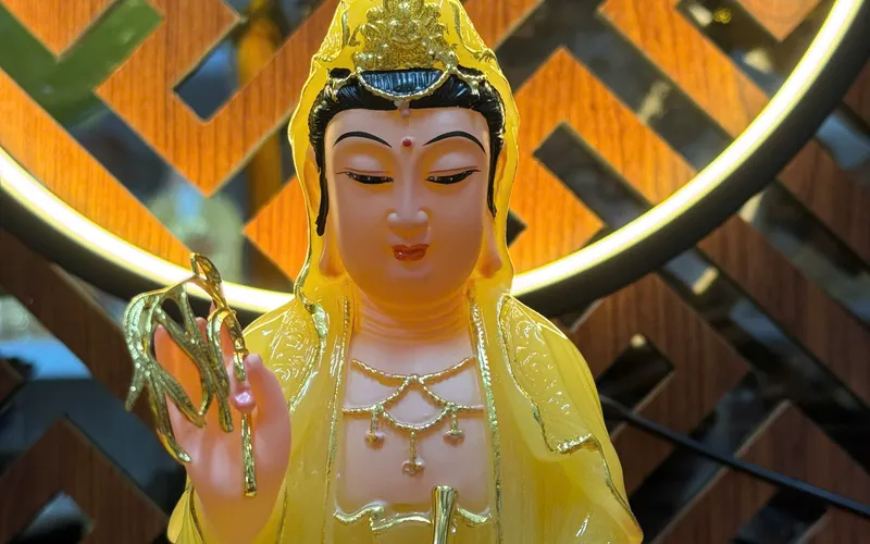 Tam Thánh Phật ngồi mẫu nhỏ 